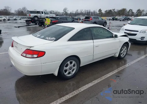 2001 Toyota Camry Solara Sle V6 from USA, damaged, VIN 2T1CF22P61C433749